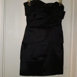 Black mini dress